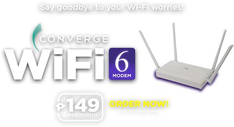 converge air internet router|Converge WiFi6 .